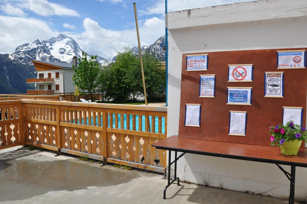 Hotel Les Clarines Les Deux Alpes Exterior photo
